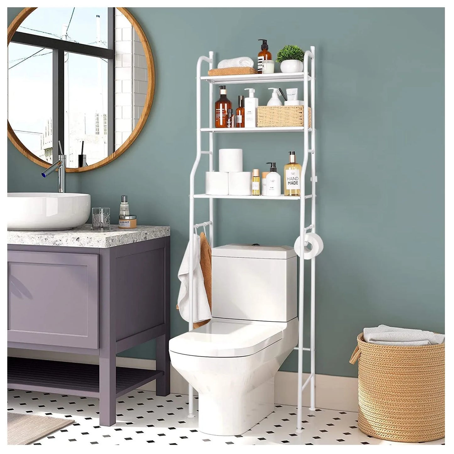 Estante Organizador para Inodoro