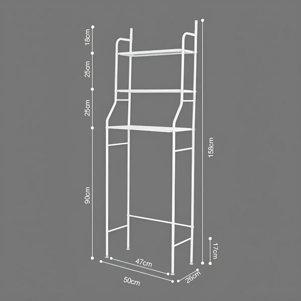 Estante Organizador para Inodoro