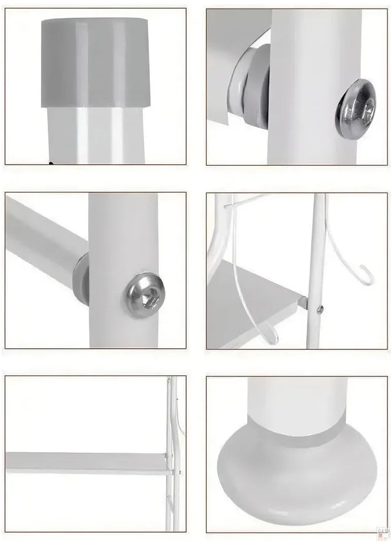 Estante organizador de 3 niveles sobre el inodoro